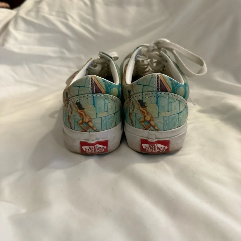 EUC Vans X MOCA Limited Edition Judith F. Baca Old Skool Sneaker